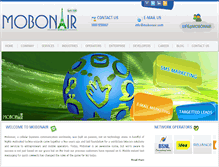 Tablet Screenshot of mobonair.com